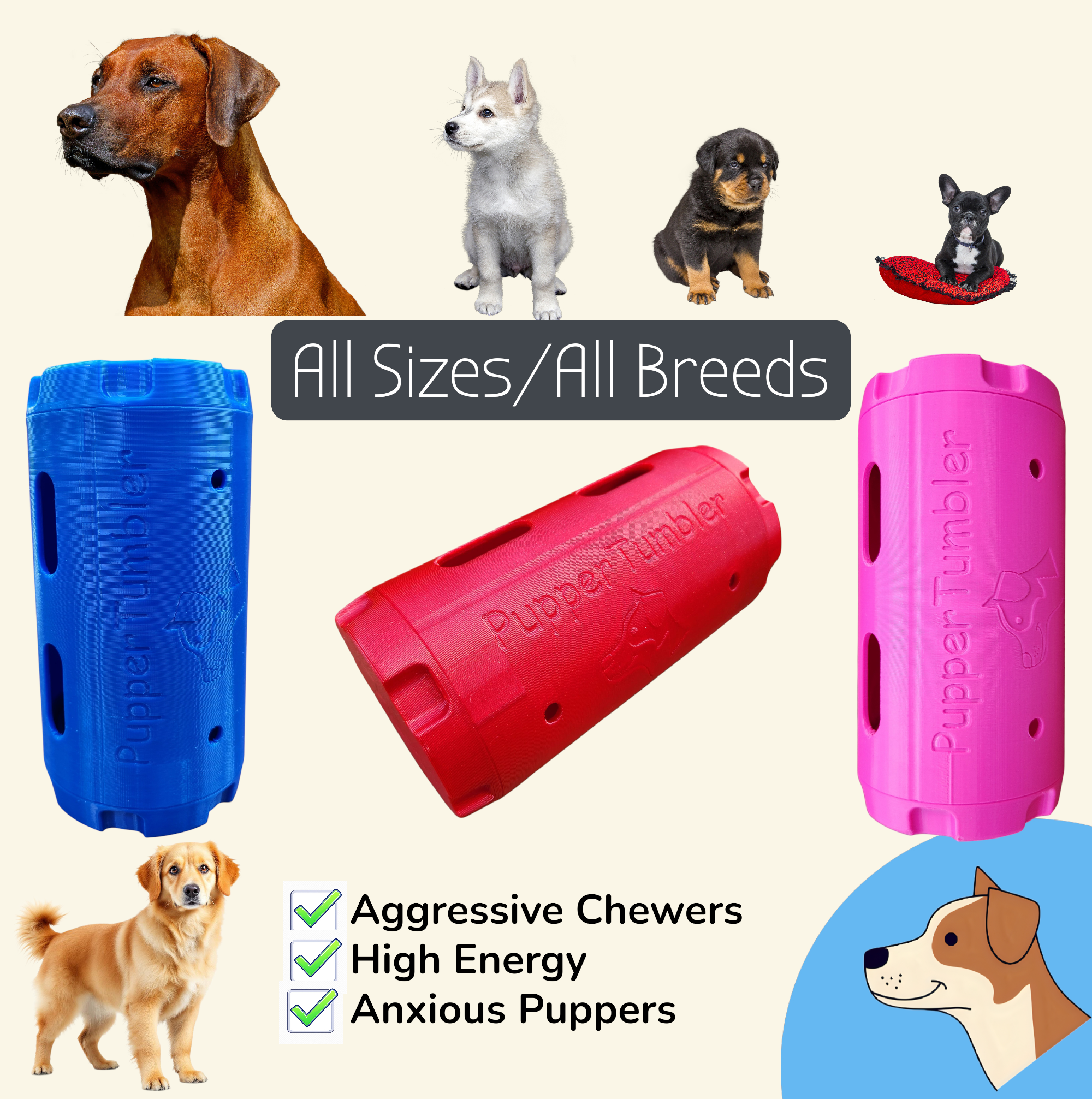 PupperTumbler – Turn Mealtime Into Playtime