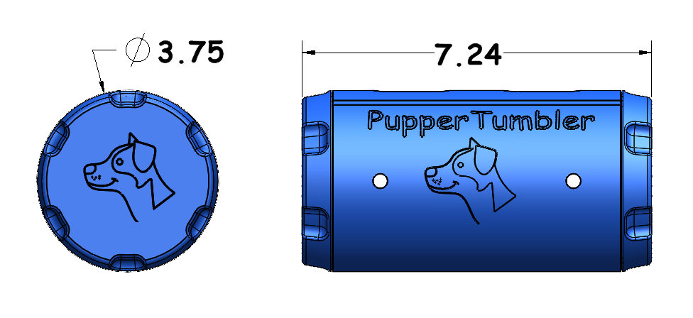 PupperTumbler Slow Feeder